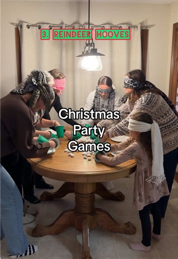 10/10 would recommend playing these games at your next party 🥳 So fun and hilarious 😂 They’d be SO much fun for New Year’s too 🎉 #partygame #familychristmas