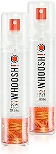 WHOOSH! Screen Cleaner Spray and Wipe [Set of 2] - 2.7 fl oz + 1 Microfiber Cloth Wipes - Travel Size Electronic Cleaner for Car, Computer, Laptop, MacBook, Phone, Watch, Eyeglass - Lens Cleaner Kit