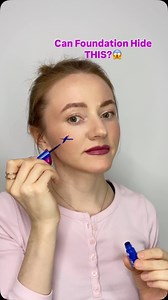 8.5K views · 674 reactions | Can Foundation Hide THIS? Testing a viral hack: can warm foundation fully cover blue eyeliner? Let’s see if this trick actually works. #beautyhacks #makeuptips #foundationhack #makeuptricks #viralbeauty | Helenbeautystar | Facebook