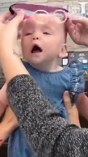 1M views · 10K reactions | baby sees for the first time! | Reader's Digest | Facebook
