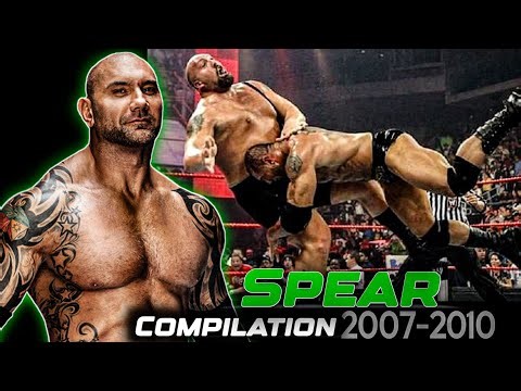 Batista – Spear Compilation (2007–2010) | WWE Undisputed Hoster