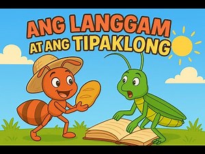 Si Langgam at si Tipaklong | Kwentong Pambata | Maikling Kwento na may Aral