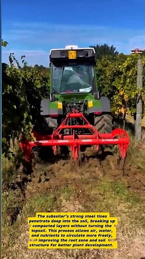 Perfect Soil Tillage with Modern Tractor and Subsoiler – Educational Farming Video