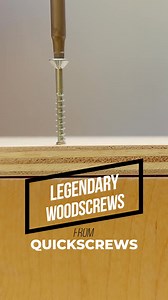 20K views · 118 reactions | Trusted by pros for over 40 years, Quickscrews drive effortlessly, hold tight, and perform in the toughest production environments. | FineWoodworking | Facebook