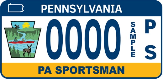 PA Game Commission unveils new sportsman license plates