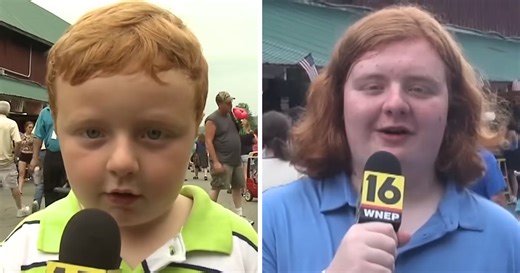 Apparently Kid Today: 5-Year-Old Boy Who Went Viral on Live TV Recreates the Moment with His Grandpa 10 Years Later
