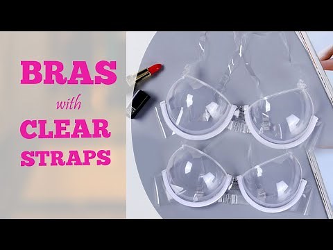 Best Bras With Transparent Back Strap or Clear Straps and Back (Minimizer, Push Up, Combo, etc.)