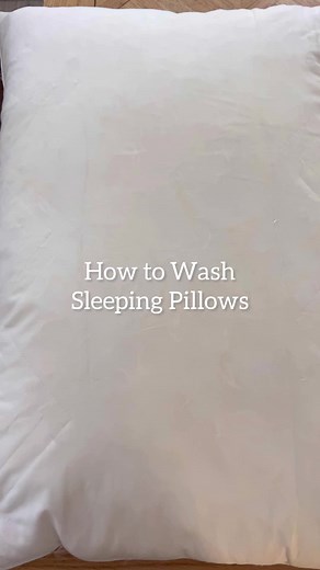 How to Wash and Clean Your Sleeping Pillows Easily