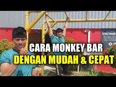 CARA MONKEY BAR DENGAN MUDAH DAN CEPAT|| YAKIN LANGSUNG BISA