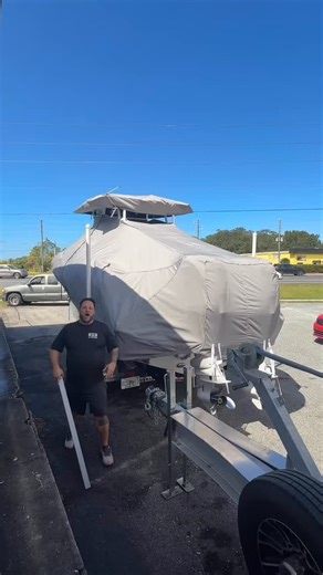 How to make a full custom boat cover for a luxury trailerable boat — step by step. I’m walking you through exactly how we patterned, sewed, and fit this one. 🛠 Tools supplies → BoatCanvasGear.com 🎥 Full builds tutorials → YouTube @KevinStrate #BoatCover #Upholstery #MarineCanvas #BoatRestoration #BoatLife #HowTo #TampaBayUpholstery #CanvasWork #BoatBuilder #DIYBoat | Tampa Bay Upholstery