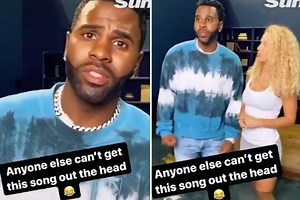 Jason DeRulo and Jenna Frumes reveal they’re first stars for Celeb Floor Is Lava