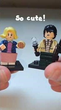 Stranger Things Lego (Mike and Eleven) #strangerthings #lego #mikewheeler #elevenhopper #shorts