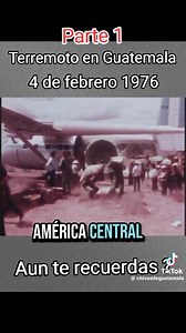 Un dia como hoy pero hace 49 años atrás en la historia de #Guatemala 🇬🇹 Un 4 de Febrero pero de 1976, Guatemala se despertó con un sismo de 7.5 grados en la escala de Richter. Murieron no menos de 23 mil personas y 77 mil sufrieron heridas graves. Además, el temblor provocó que alrededor de 258 mil casas quedaron destruidas y que cerca de 1.2 millones de personas quedaron sin hogar. El sismo se registró a las 3 horas y duró 49 segundos. La mayoría de personas dormía, mientras otras ya iniciaba