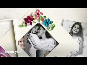 QllArt / Quilling filigree pattern /How to make quilling flowers frame