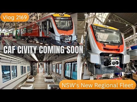 Sydney Trains Vlog 2169: NSW’s New Regional Fleet - CAF Civity