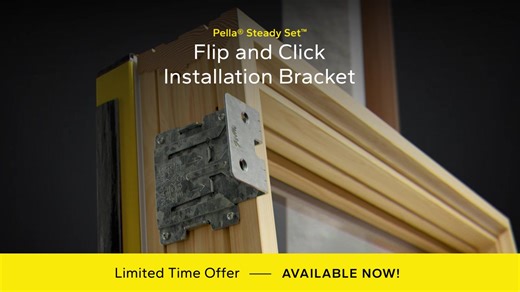 Contractors trust Steady Set for fast installs and lasting performance—now get a limited time offer on your window order. 🔨 | Pella Windows and Doors