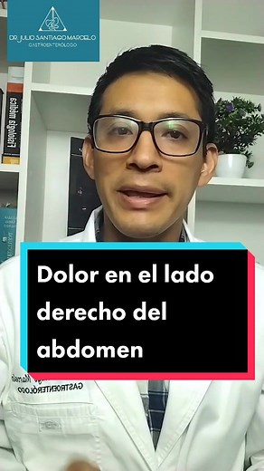 Causas del dolor en el lado derecho del abdomen