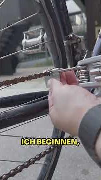 Fahrradkette entfernen? So leicht geht’s! 🚲🔧\nSprühen, lösen, fertig – einfacher geht’s nicht!