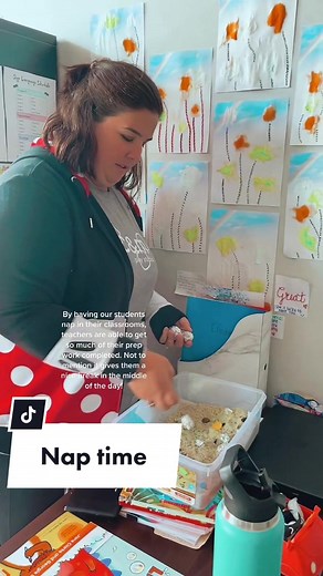 Replying to @growingupwithbaby I couldn’t imagine a center where the kiddos sleep in another room! We have a center wide nap time from 12-2, with the exception of those under one who follow the schedules given by their parents. Our teachers are able to get so much of their own things done during this time. #childcare #naptime #teachersoftiktok #childcarecenter #lessonplanning