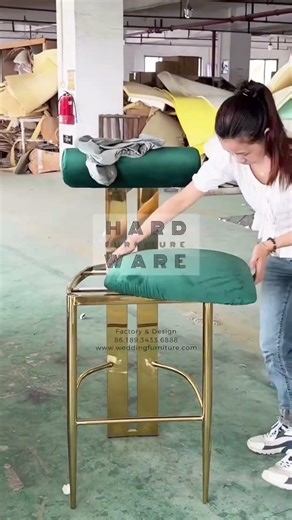 Fully Customizable Bar Stools: Swap Seat Cushions & Backrest Covers Easily