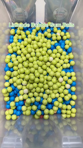 🫧🟢🔵Our Bubble Gum Balls Mix is back!🔵🟢🫧 #reels #viral #satisfying #asmr #explorepage #candies #funny | Poppin Candy