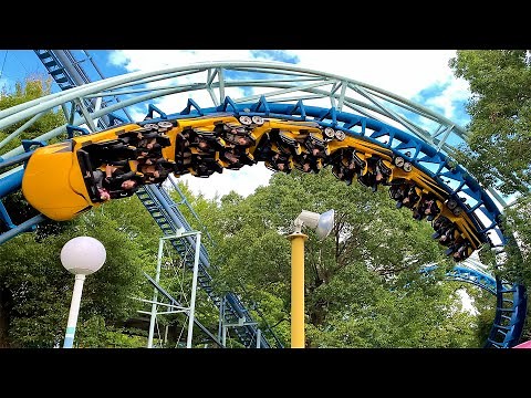 Roller Coasters of Toshimaen - Tokyo, Japan - としまえん - ジェットコースター