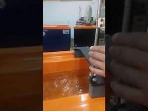 Flow over a sharp crested rectangular weir