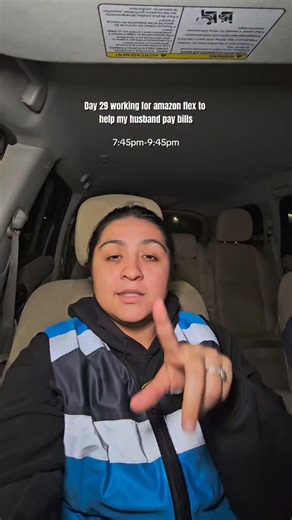 Stephanie on Instagram: "Day 29 working for amazon flex to help my husband pay bills #amazonflex"