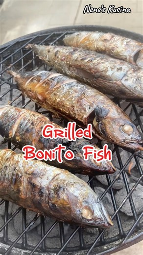 Grilled Bonito/ Tulingan Fish #food #neneskusina #cooking #yummy #fish #grilledfish #ihaw #shorts