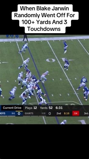 Blake Jarwin's Record-Breaking Game Highlights