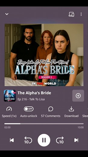 The Alpha's Bride Episode 216: Talk To Lisa #thealphasbride #listentothestory #fypageシ #fyp #listen #storytelling #moongoddess #wolf #bookstory #audiostory | Listen to the Story