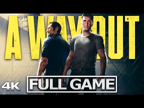 A WAY OUT Full Gameplay Walkthrough / No Commentary【FULL GAME】4K 60FPS Ultra HD