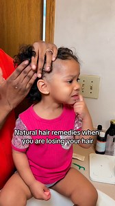 1.4M views · 44K reactions | Natural remedies for hair growth, the video in the pink and the in white t shirt are a year apart, and it took her 2 years to have that little hair in the pink and yes I do know she’s biracial but not every biracial person growth long hair, and I do use it on my son’s locs and my hair but hers are the most easiest way to show the results cause me and my son but already has pretty lengthy hair #reelsviralシ | Theewilsons | Facebook