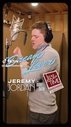 Look no further - your Dream Lover has arrived. Jeremy Jordan is Bobby Darin at @JustInTimeBway.