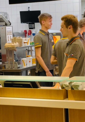 Inside a KFC: Employee Activities and Restaurant Scenes