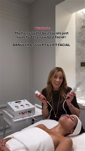 Neurotris on Instagram: "The Danucera Sculpt & Lift Facial is a newly introduced professional spa treatment offered by Danucera spa / Rescue Spa that combines advanced skincare and electrical stimulation using NeurotriS Dynamic Intelligent technology to contour, lift, and rejuvenate the face. It merges Danucera’s signature five-step skincare ritual with cutting-edge Dynamic microcurrent, nano-current, and pico-current — to visibly sculpt, define, and enhance facial features in a single session. 
