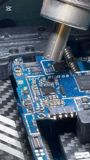 How to Remove a Power IC from a Smartphone PCB | Mobile Repair Tutorial #mobilerepair