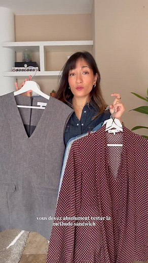 18K views · 719 reactions | Le guide de la méthode sandwich 索 à répéter sans modération les jours de flemme 﫶 - #fashion #fashionhacks #fashiontips #styleinspiration #fashiongram #styleinspo #howtowear #conseilenimage | Diane Commes | Facebook