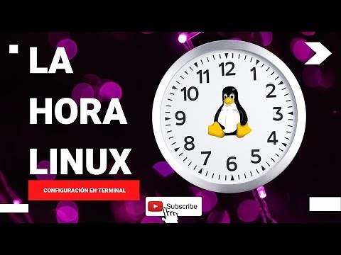 🕑 SET THE TIME IN LINUX FROM THE TERMINAL