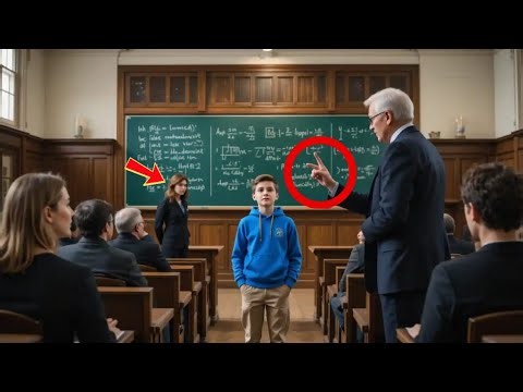 Harvard Genius Stunned as 9-Year-Old Solves ‘Unsolvable’ Equation in Front of Entire University!