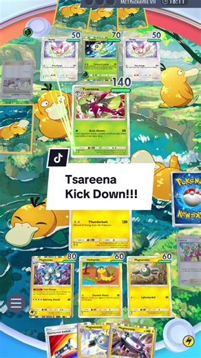 Tsareena Deck Ranked Battle in Pokémon TCGP