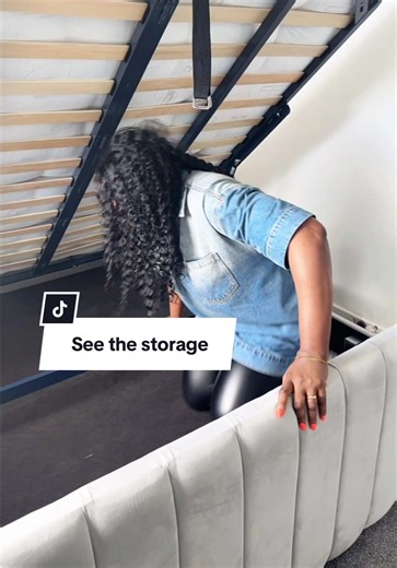 I got the king size with ottoman storage with the ortho mattress, light grey colour, for this price now hurry #TikTokMadeMeBuyIt #bed #furniture #SpringSale #bedroom