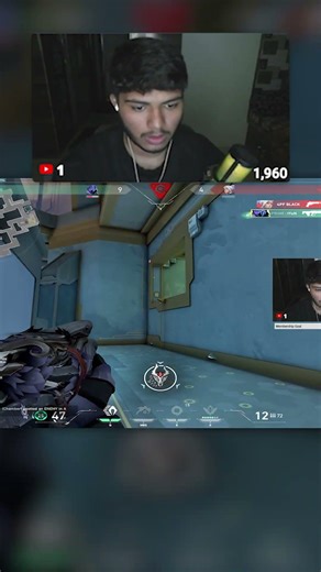 GAWK GAWK IN VELORANT 😂😂 #funny #shorts #valorant