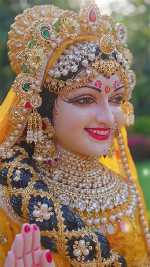 ✨ || Jai Shri Radhe || ✨🌸 The Queen of Braj – Shri Radha Rani 🌸💖 The presiding deity of Krishna's...