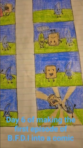 B.F.D.I comic day 6 #bfdi #comic