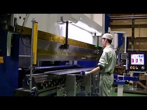 AC Servo Electric Press Brake "YSP 200-30 (with ATC (Auto Tool Changer device))" demonstration