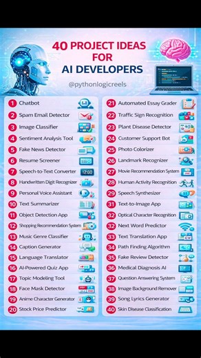 Top Ai Projects Ideas 💡 #shorts #ai #python