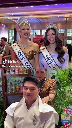 Boss, don’t worry… we’re still running the KPI daily 😭✨ @yolina lindquist @Chelsea Fernandez #MissCosmo #ImpactfulBeauty #PuteriIndonesia #MissCosmoIndonesia #Unimedia
