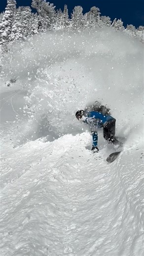 Wasatch Wooks on Instagram: "🌊 WSR 1/9 🌊 “All-time” gets thrown pretty loosely lately, but it should be reserved for days like today. Nearly impossible to not catch overhead barrels with every turn today after the latest swell delivered 2’ of perfectly right side up snow, most of it being the blower variety. Gotta catch a few shackings when it’s this good!! #wasatchsurfreport #tripleoverhead #greatestsnowonearth"