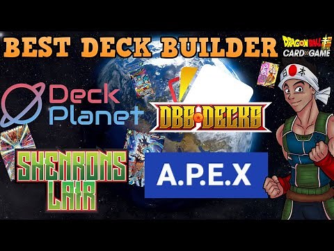 BEST ONLINE DECK BUILDER FOR DRAGON BALL SUPER CARD GAME
